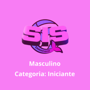 Masculino: Iniciante Valor da dupla